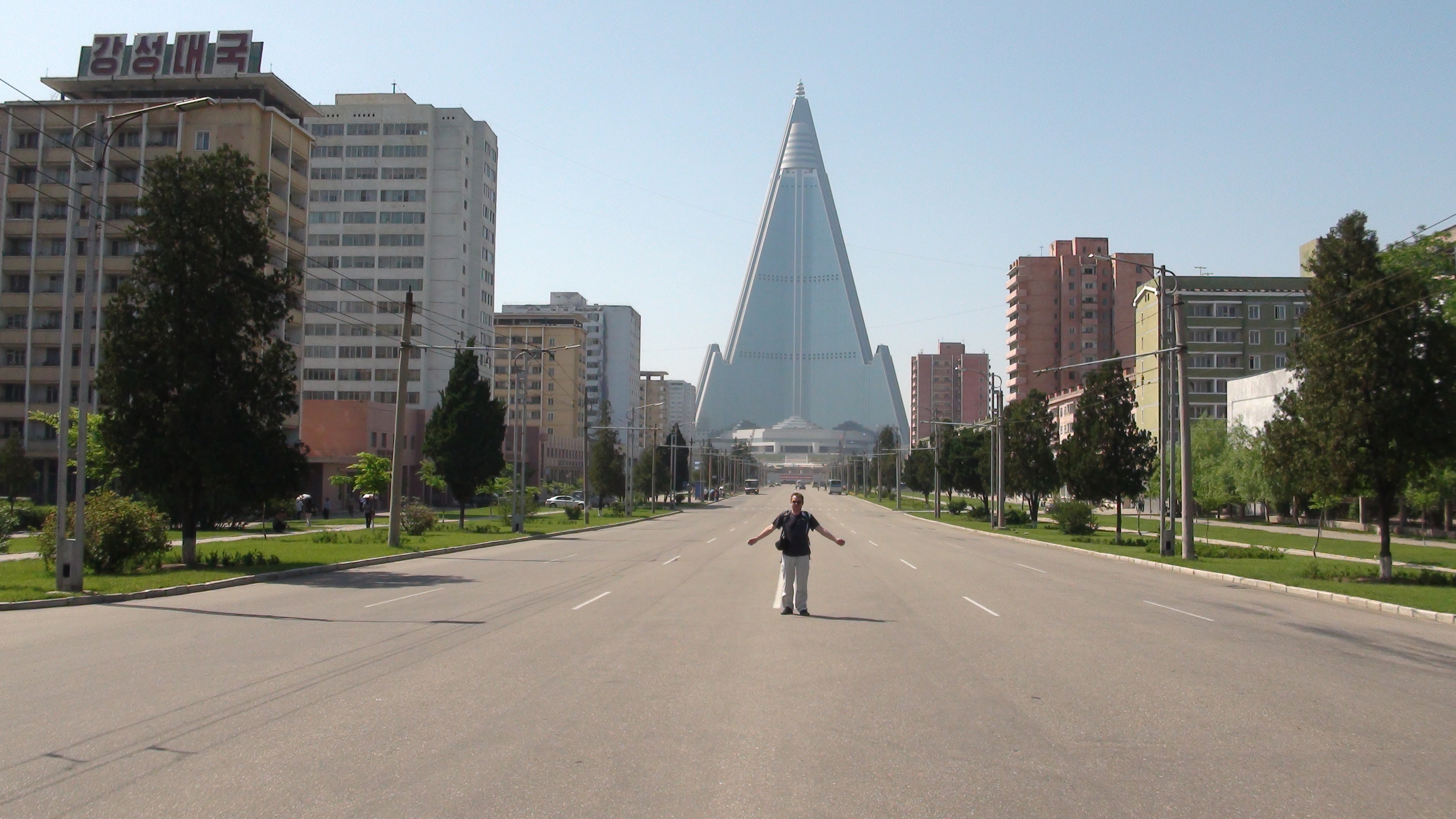 Avenue de Pyongyang Routes Transport Pyongyang 