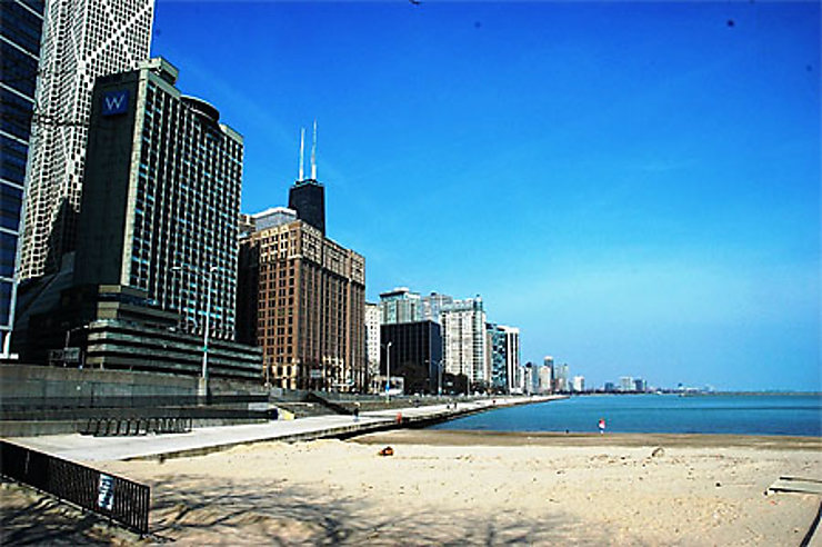 Oak Street Beach Plages Mer Oak Street Beach Chicago 5912