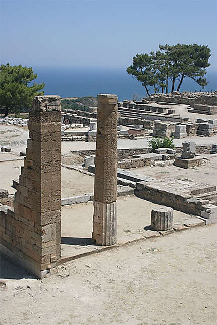 La cité antique de Kamiros (ïle de Rhodes)