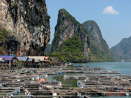 Village des gitans de la mer - Baie de Phang Nga Village des gitans de la mer - Baie de Phang Nga