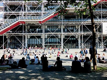Parvis centre Pompidou