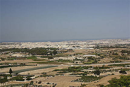 Panorama depuis Mdina