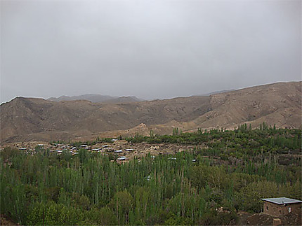 Paysage aux environs d'Abyaneh