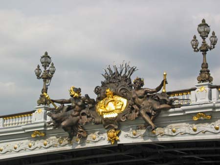 Pont Alexandre III, détail Pont Alexandre III, détail