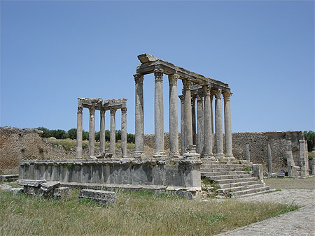 Temple de Junon Caelestis Temple de Junon Caelestis