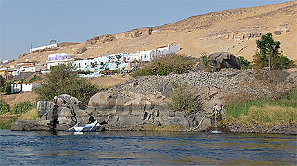 Au fil du nil: village Nubien