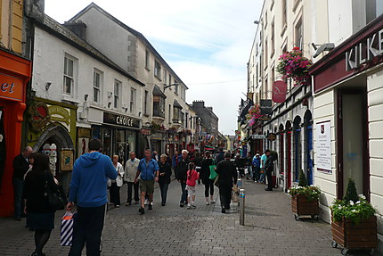 Rue piétonne de Galway