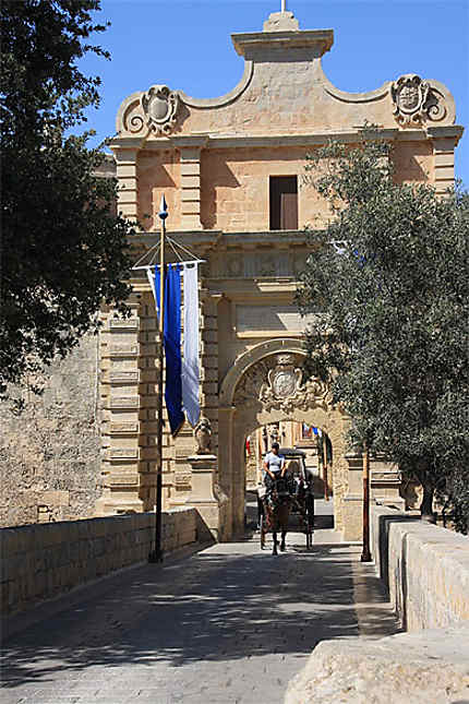 Porte d'entrée d'Mdina