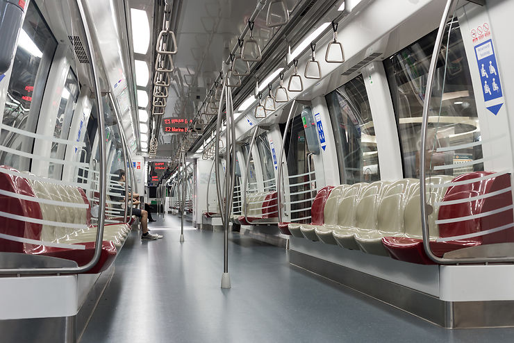 Le métro le plus propre : Singapour