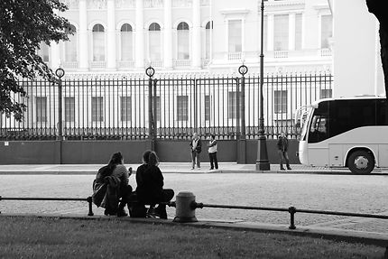 Place des Arts à Saint-Pétersbourg