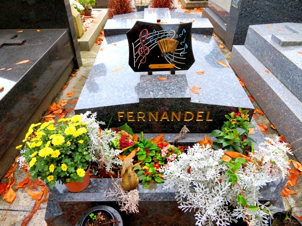 Tombe de Fernandel 