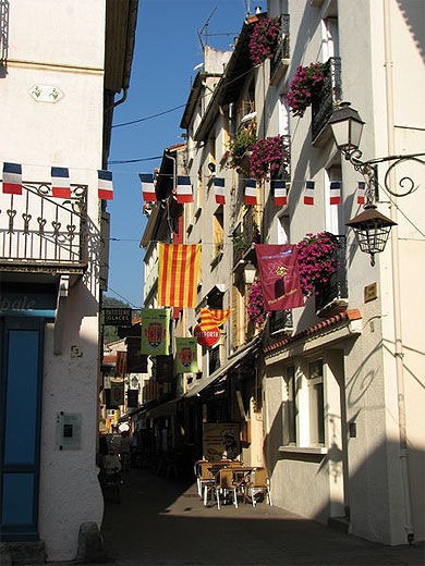 Petite rue de Prats-de-Mollo
