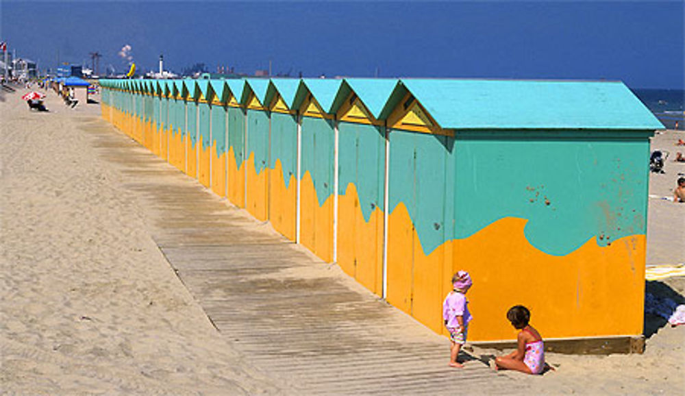 Cabines de plage, Malo-les-Bains