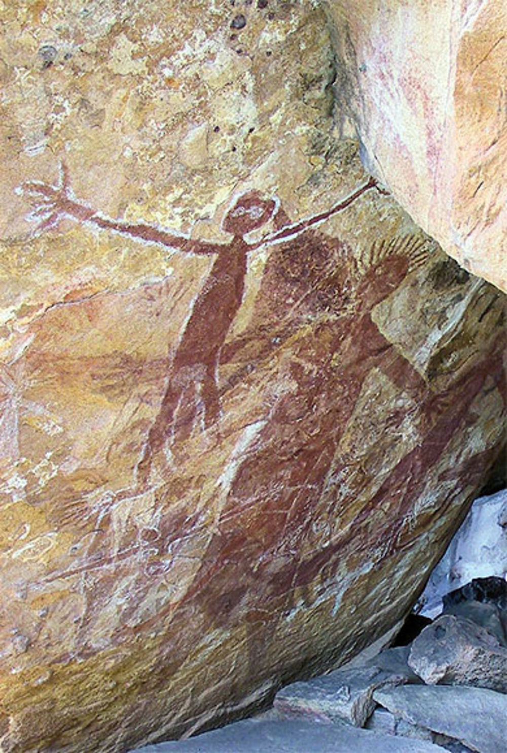 Peintures rupestres à Jowalbinna