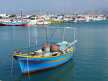Barque de pêcheur à Sitia