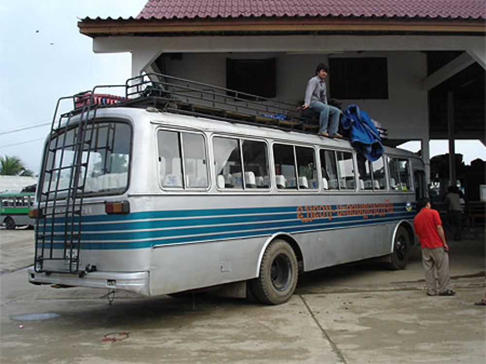 La gare routière de Luang Prabang