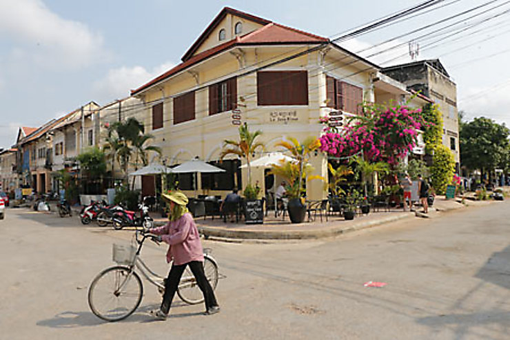Kampot, belle et paisible indochinoise 