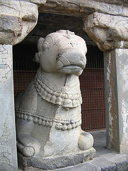 Nandhi Original du Temple de Thanjavur