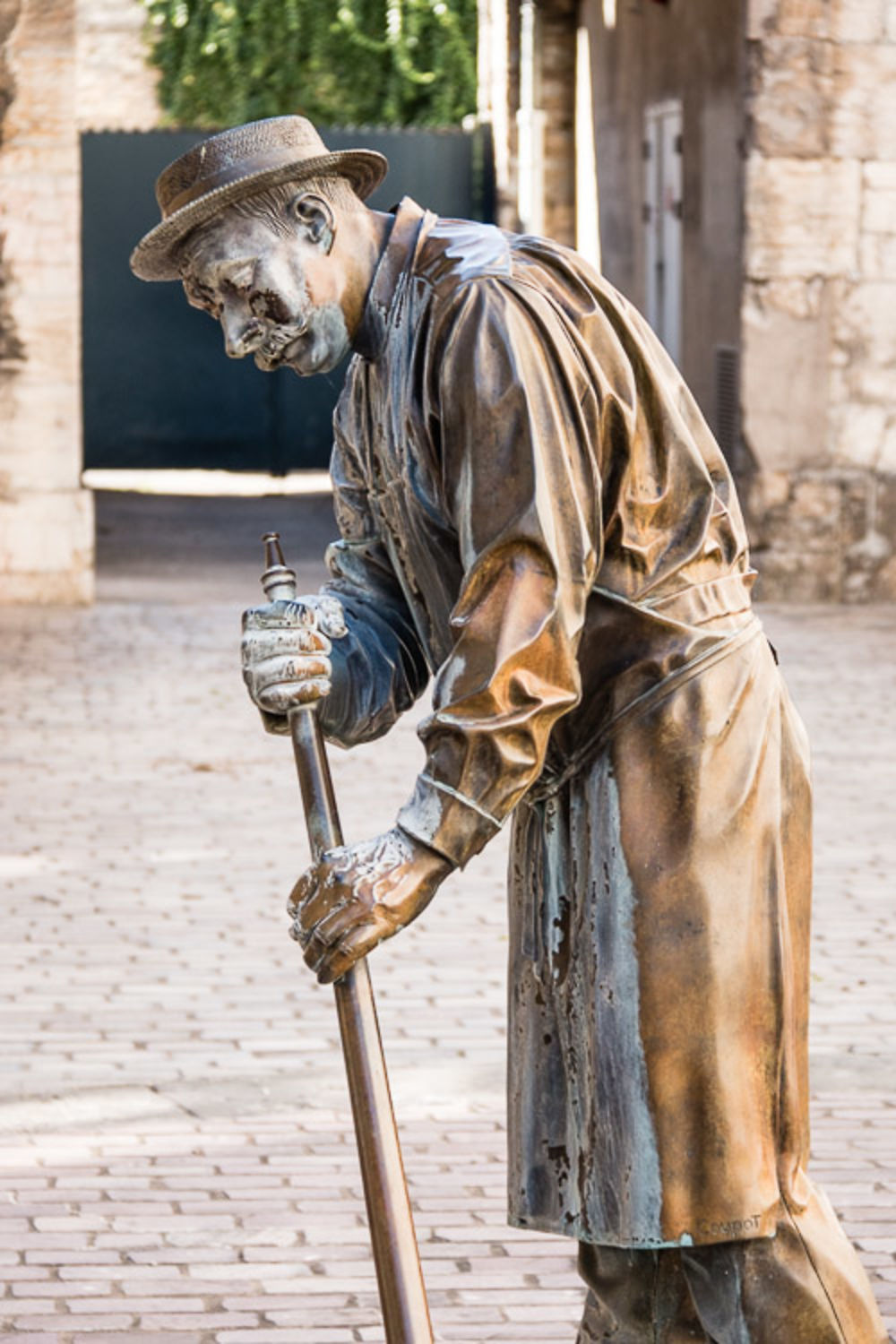 Besançon, "L'arroseur arrosé" des Frères Lumière