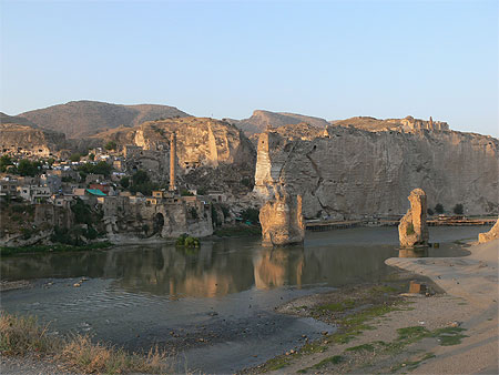 Vue d''Hasankeyf Vue d''Hasankeyf