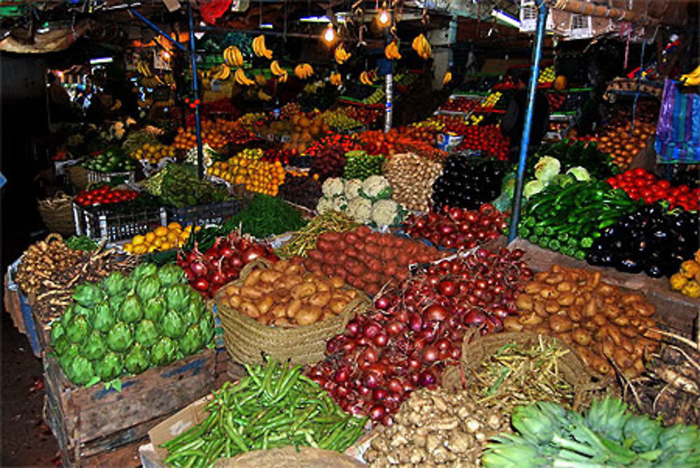 Marché aux légumes