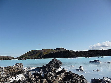 Blue lagoon près de Reykjavik