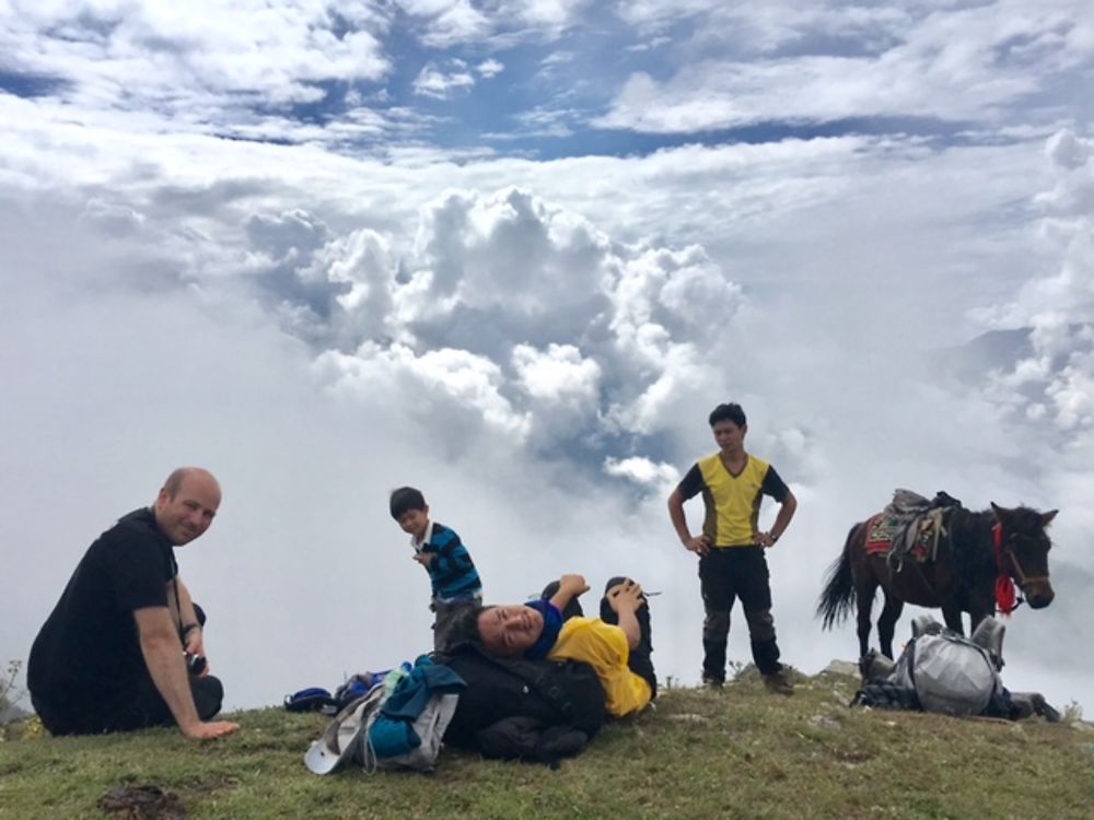 Retour de Trek (Tamang Heritage Trail) avec enfant 4 ans et cheval - Yannick Shanghai