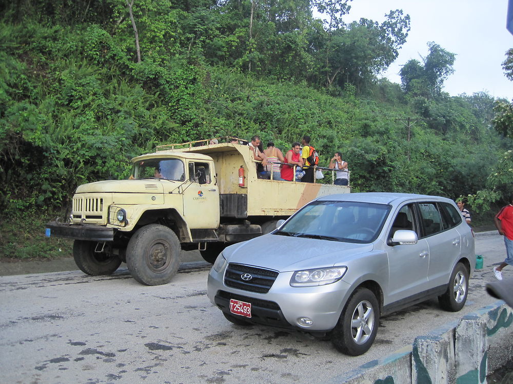 montée dans le parc national... pas une partie de plaisir ! photos - viajecuba