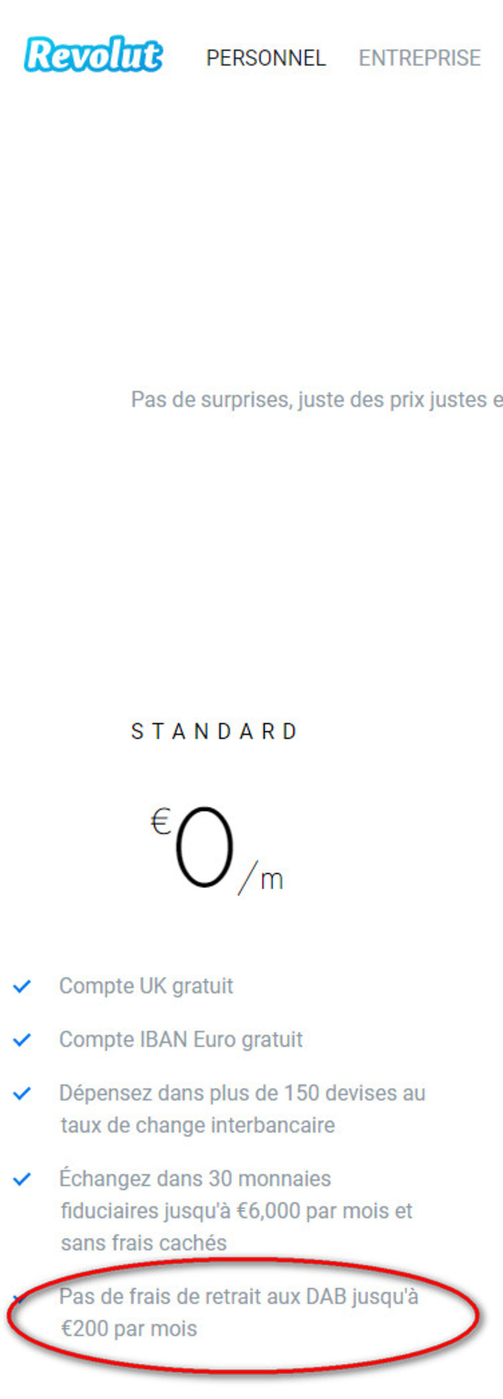 Revolut :  plafond trop bas ... attention à la tête   ;-) - H@rd
