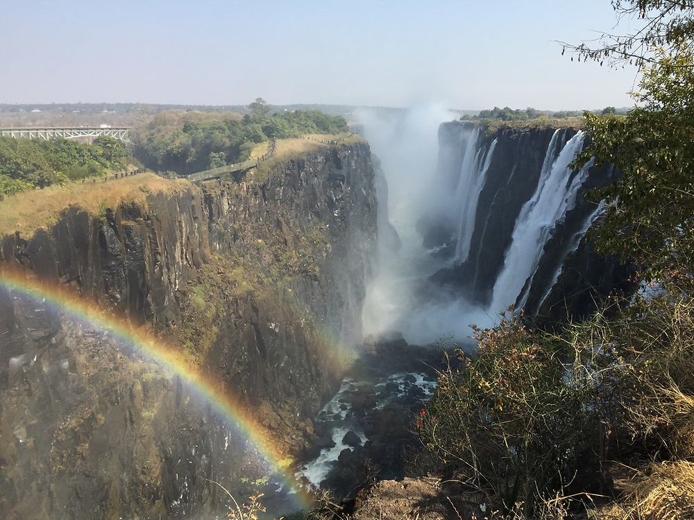 Victoria Falls coté zambien - Morchella