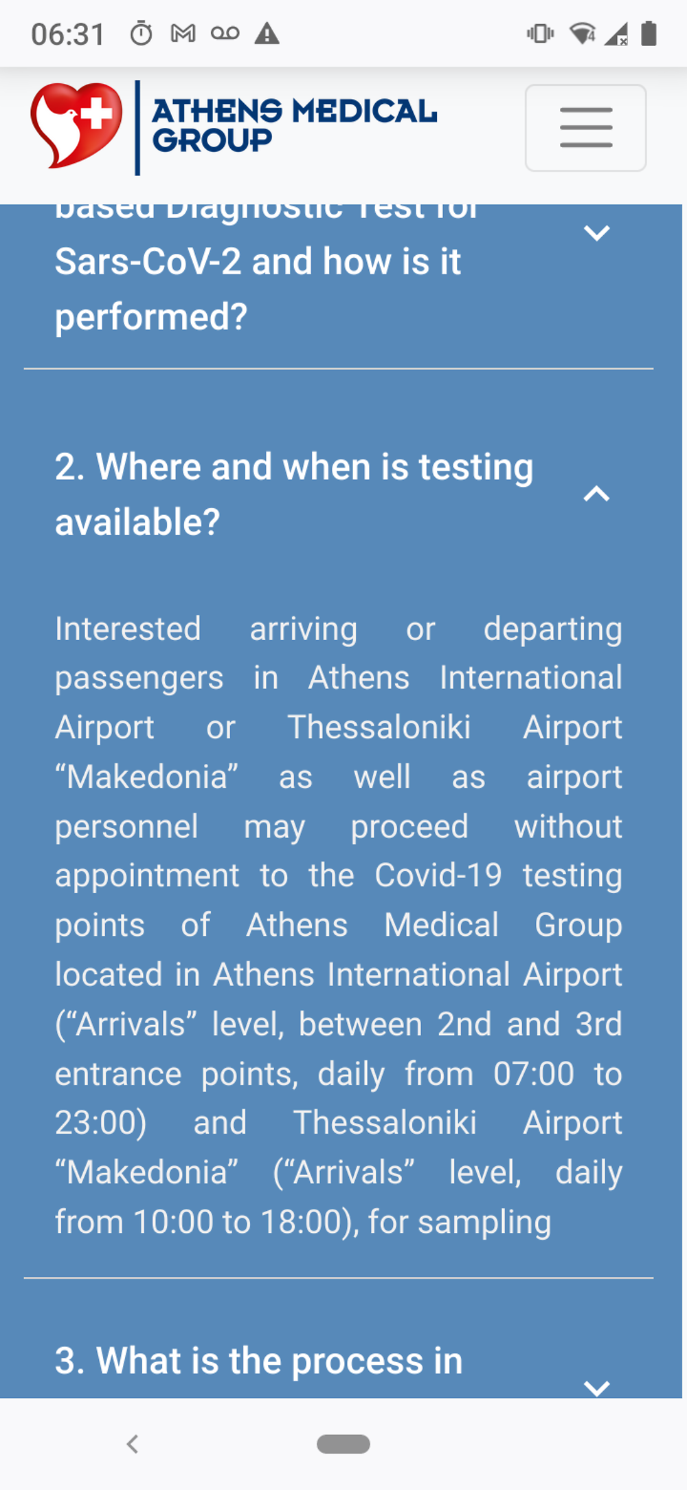 Re: Test PCR à l’aéroport d’Athènes - floppy55