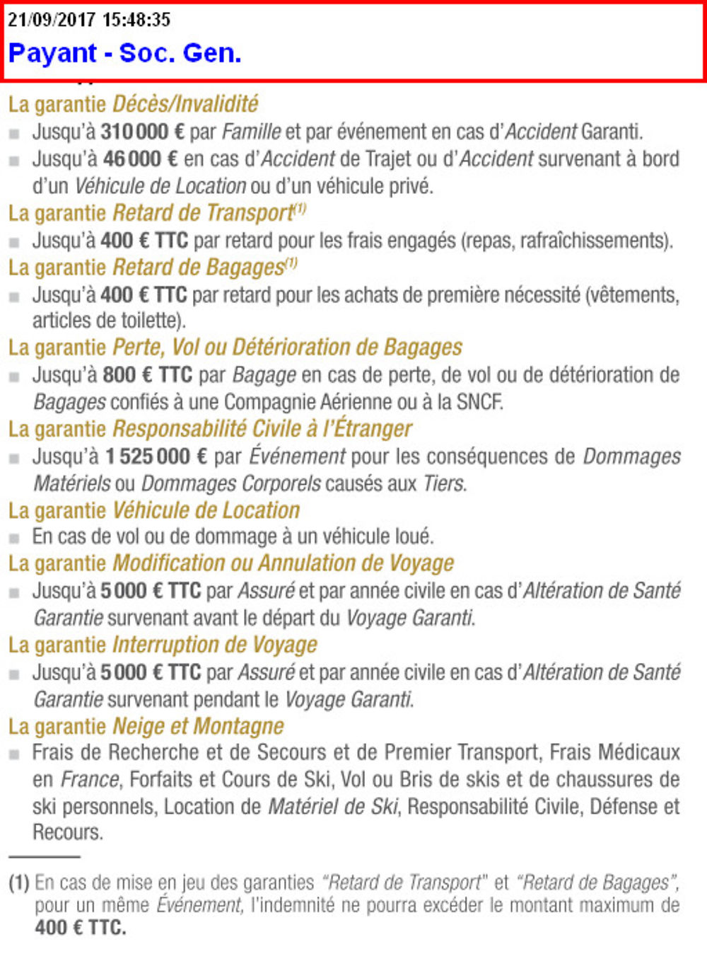 C'est same same but different au niveau du tarif de la carte bancaire ! ;-) - H@rd