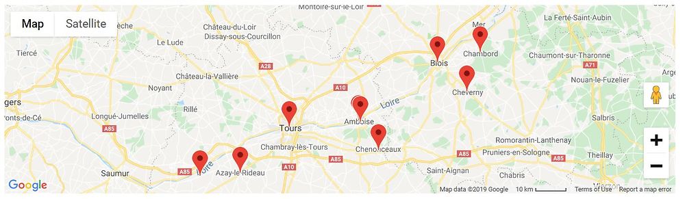 Itinéraire de 3 jours dans les Châteaux de la Loire (Chambord / Chenonceau / Azay le Rideau...) - vincent.voyage