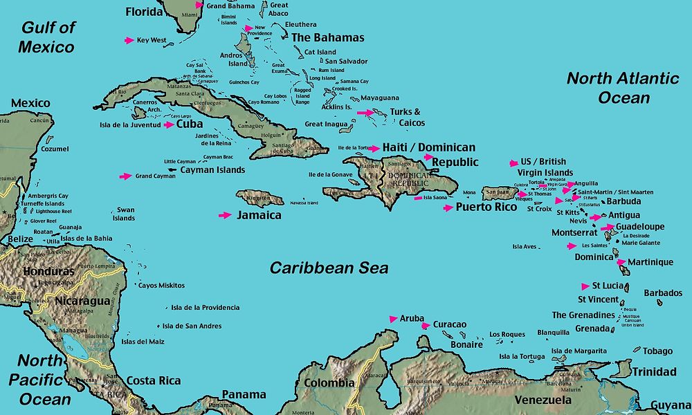 Dans les Caraïbes, d'îles en îles ... souvenirs. (Seconde partie : de Saint Martin à ... Porto Rico) - jem