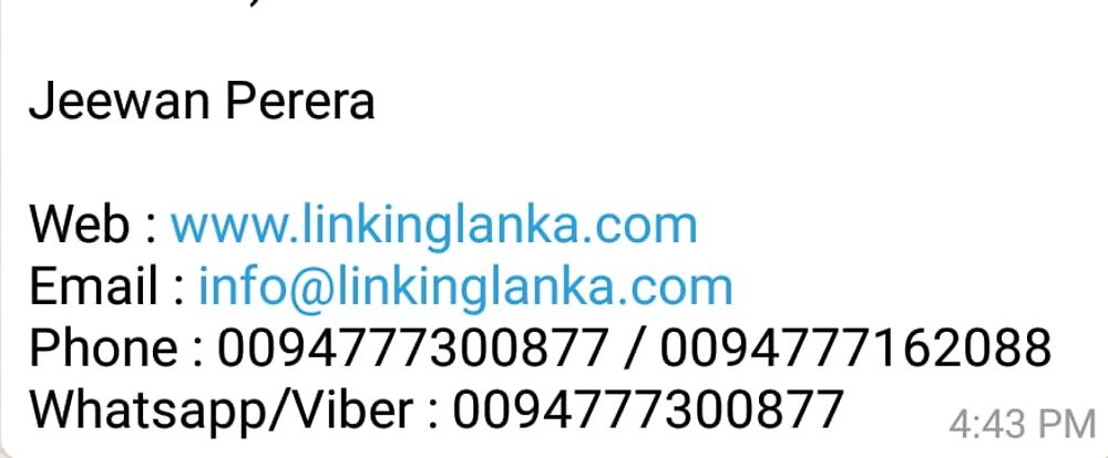 Re: Super chauffeur, adorable, honnête et connaissant le Sri Lanka parfaitement (y compris hors des sentiers battus par les touristes!) - Manon-Mathieu