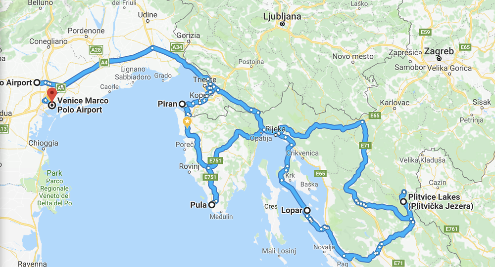 Programme pour 9j de voyage avec 3 enfants (9,7,4ans) dans le nord de la Croatie - gdv