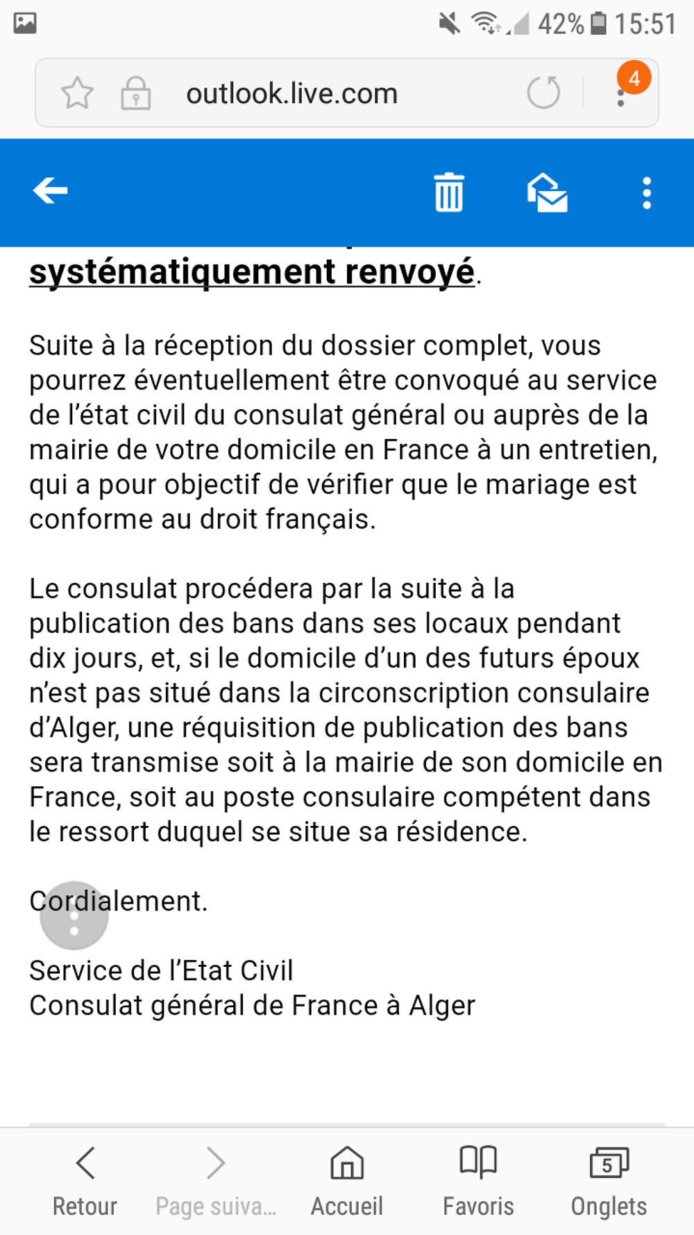 Re: Certificat de capacité à mariage (ccam) - formalités pour se marier en Algerie - Chouchou3907