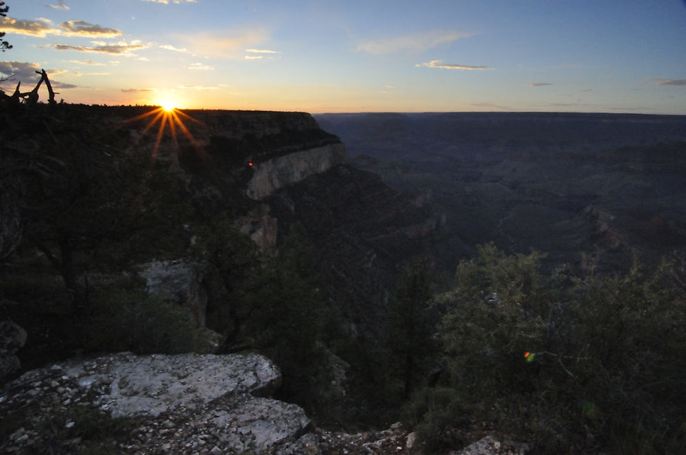 Dimanche 9 août : (suite) Grand Canyon South Rim - darth