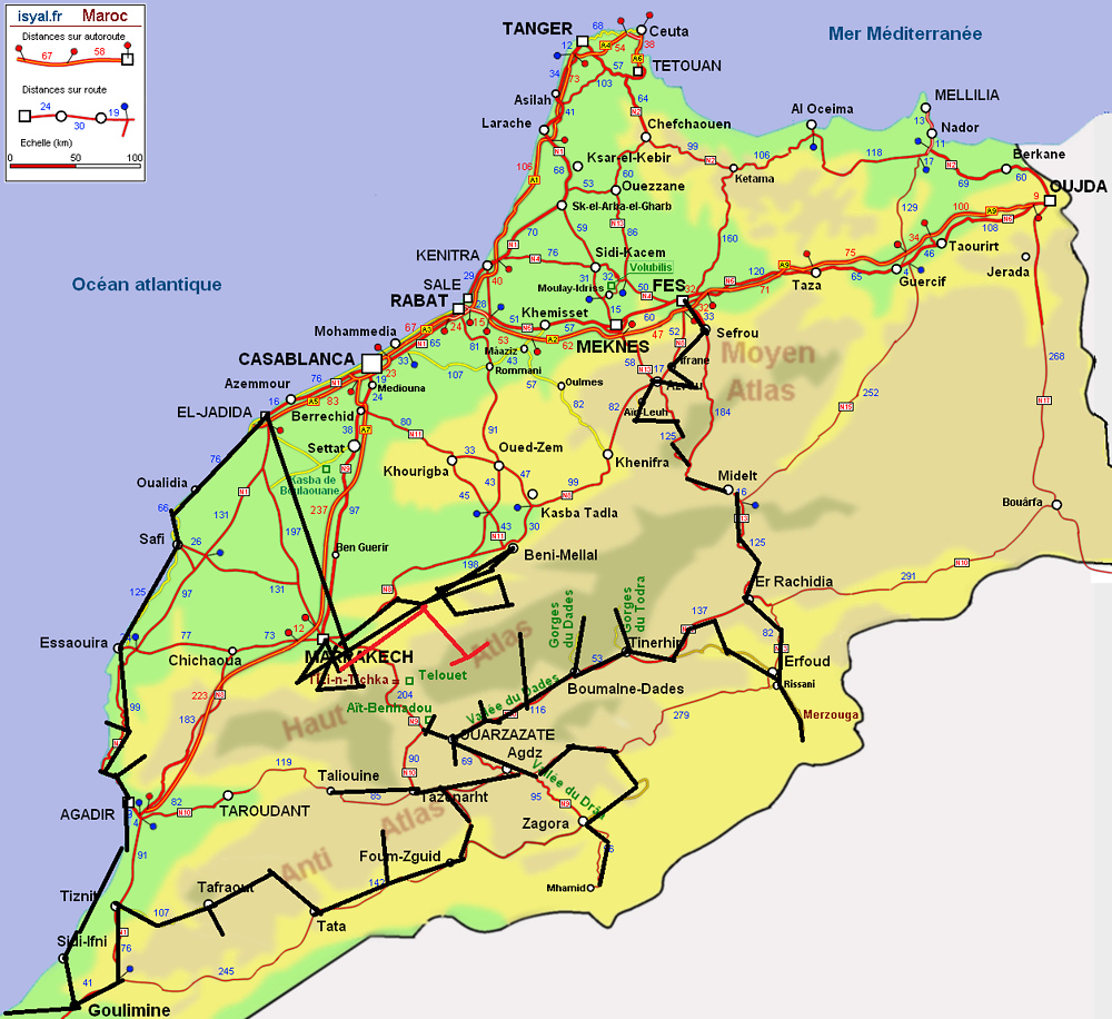 Re: Vos avis pour un road trip en été sud marocain (désert, océan, haut atlas) - pouletcitron