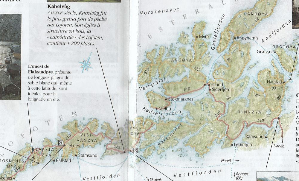 Soleil de minuit en Juin - retour de Kabelvag, Iles Lofoten (Norvège) - Zoreillette