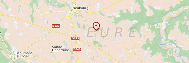 Carte Eure - Normandie