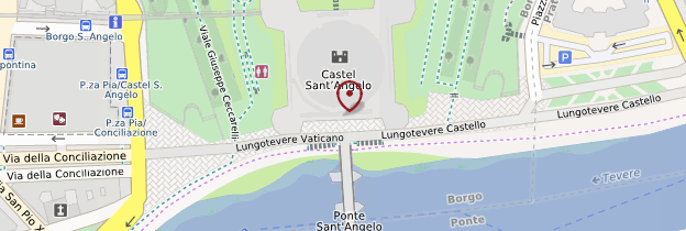 Carte Castel Sant’Angelo - Rome