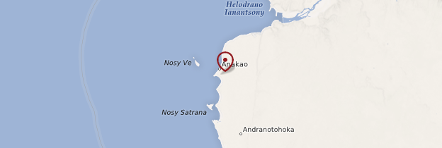 Carte Anakao - Madagascar