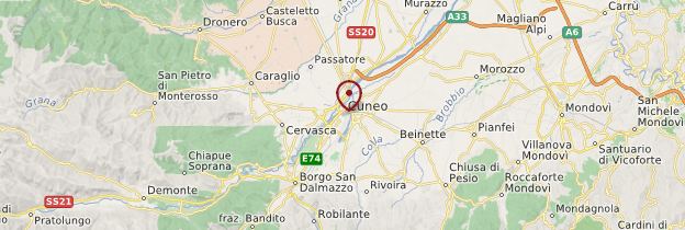 Carte Cuneo - Italie