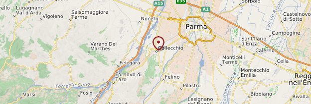 Carte Collecchio - Italie