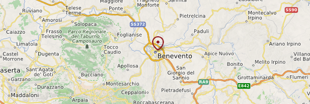 Carte Benevento - Italie