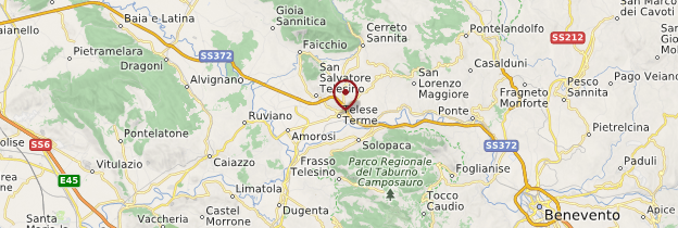 Carte Telese Terme - Italie