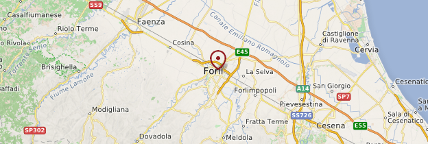 Carte Forlì - Italie