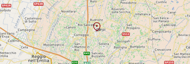 Carte Carpi - Italie