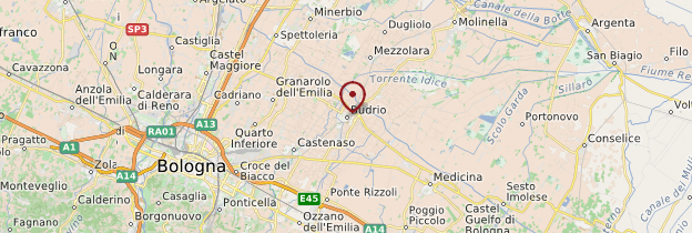 Carte Budrio - Italie